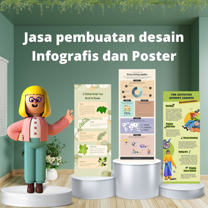Jasa Pembuatan Desain Infografis dan Poster