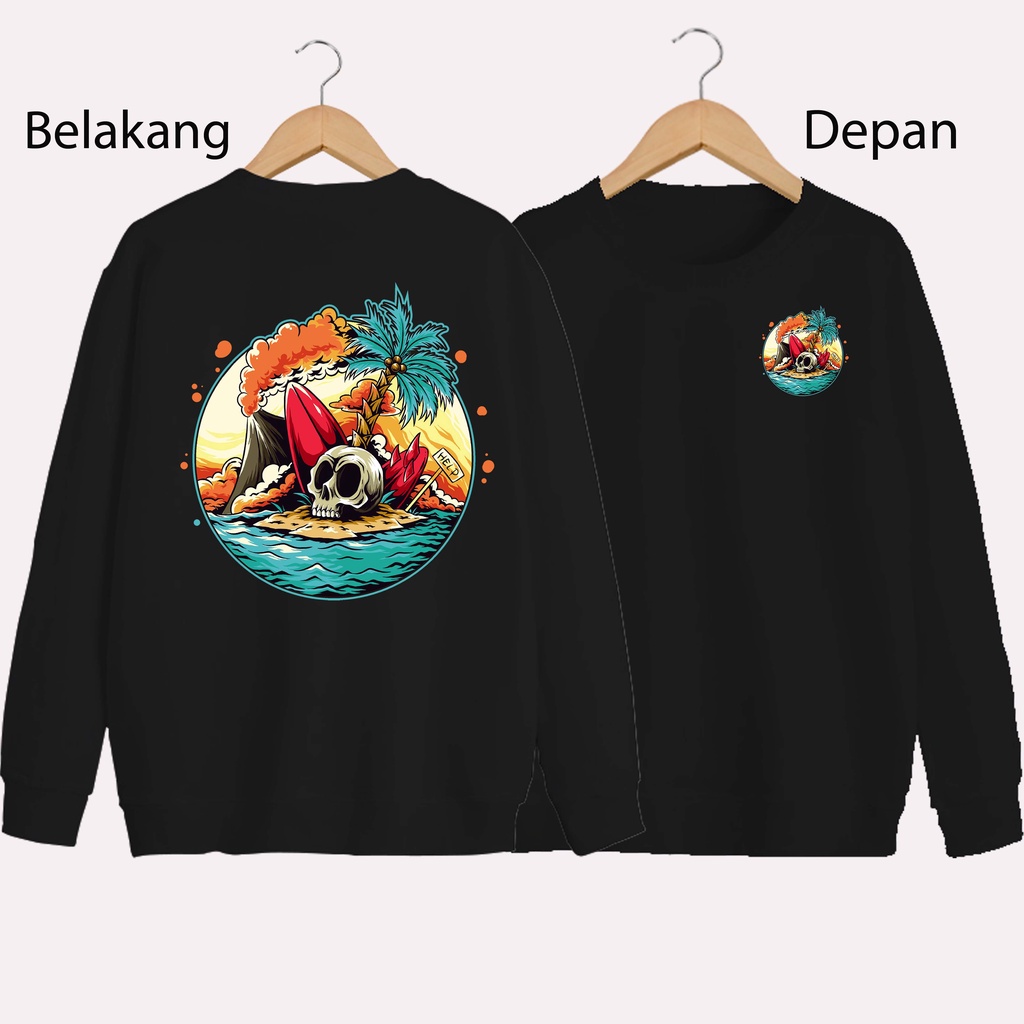 SWEATER UNISEX DB HELP PRIA DAN WANITA  SWEATER JUMBO