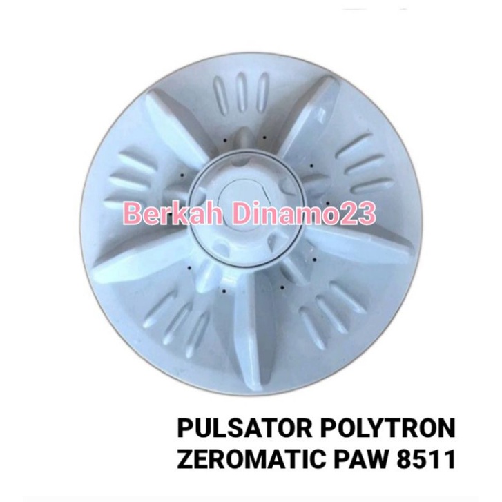 Pulsator Mesin Cuci POLYTRON PAW 8511 Mesin Cuci Zeromatic 1 Tabung Paw8511