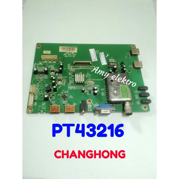 MB Mainboard Motherboard Mobo Board Changhong Plasma Pt43216 Mb Changhong 43216