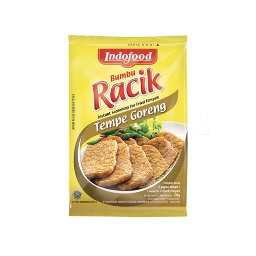 

indofood bumbu racik Tempe Goreng 1 sachet / pcs