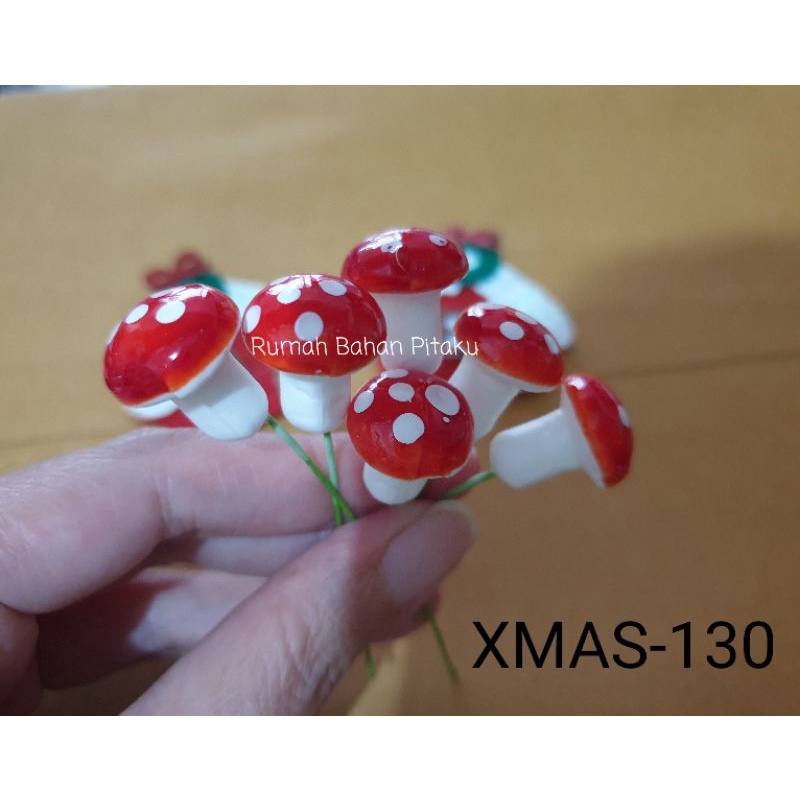 

(XMAS-130) APLIKASI XMAS 2 CM, HARGA PER-6 BIJI