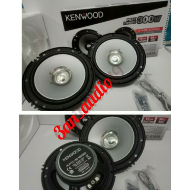 All New Avanza Xenia Speaker Pintu Mobil Speaker Kenwood KFC S1656 + Tuwiter Original Kenwood Full B