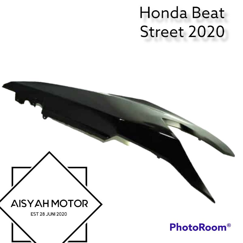 Bodi Halus Honda Beat Street Deluxe Warna Hitam Tahun 2020