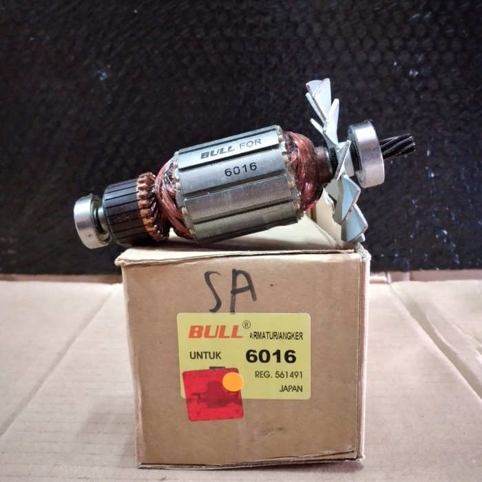 BULL ARMATURE ANGKER 6016 MESIN BOR MAKITA 16mm 6016