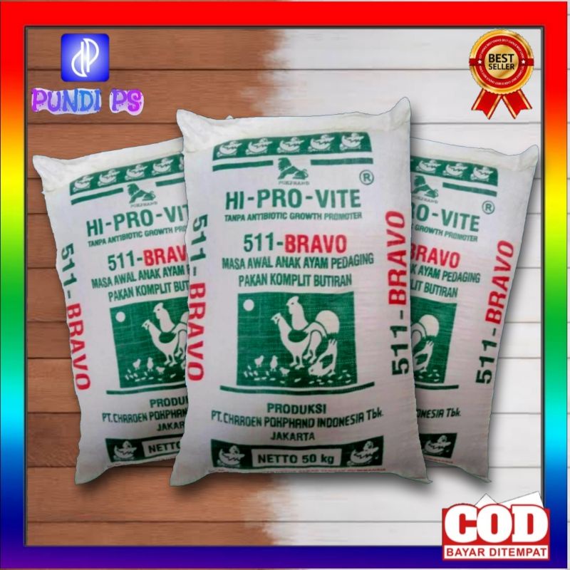 pur ayam hiprovite 511 pakan ayam 1 kg