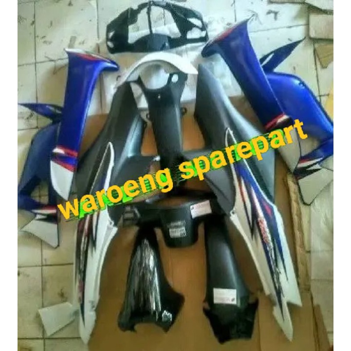 full body Supra fit new fit x fit s biru putih