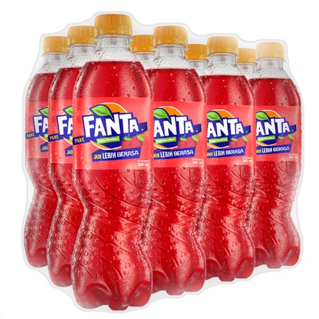 Minuman Botol Bersoda Fanta-Cocacola-Sprite 390ml