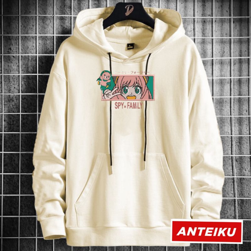 [Promo Sale] Sweater Hoodie Anime SPY X FAMILY Eye Fleece Pria Wanita M-XXL