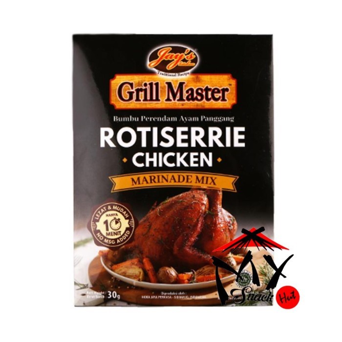 

Jay's Grill Master Rotiserrie Chicken - Jays Grill Master 30gr