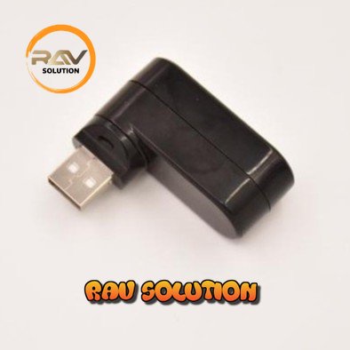 USB HUB 3 PORT ROTASI 180 DERAJAT HI SPEED