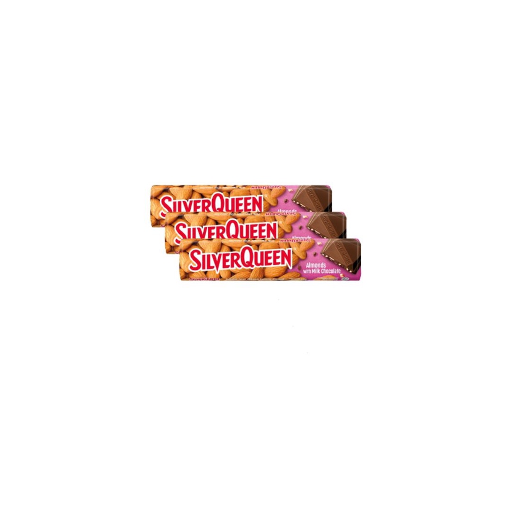 

Silver Queen Cokelat Almond 3 x 25 gr