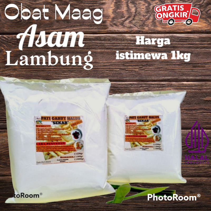 

OBAT ASAM LAMBUNG/TEPUNG GARUT| TEPUNG IRUT| PATI ASAM LAMBUNG/ANGKRIK/AROWWROT 1KG