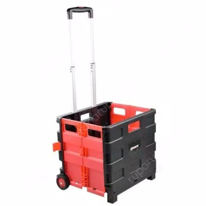 Trolleyku Krisbow Troli Galon / Troli Lipat /Troli Barang Lipat Portabel 25 Kg