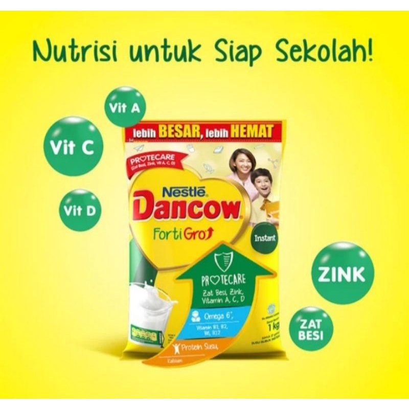 

Dancow Fortigro 1kg Instant/Cokelat