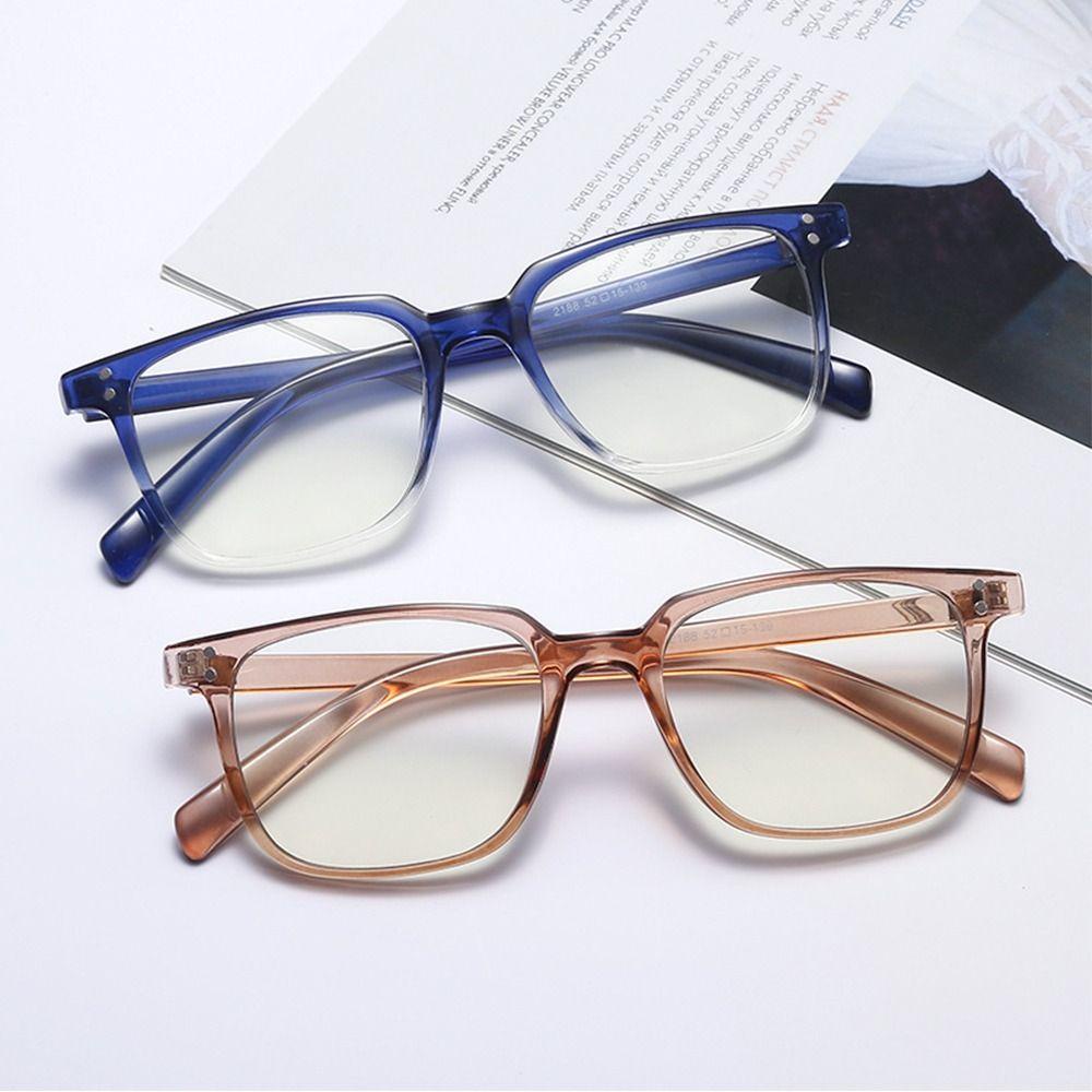 Lily Kacamata Baca Fashion Frame Klasik Sederhana Anti-Cahaya Biru