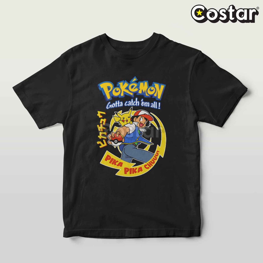 Kaos Pokemon - Pikachu - Trainer