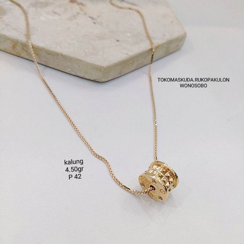 kalung fashion dewasa (emas kadar 8k &amp; 9K)