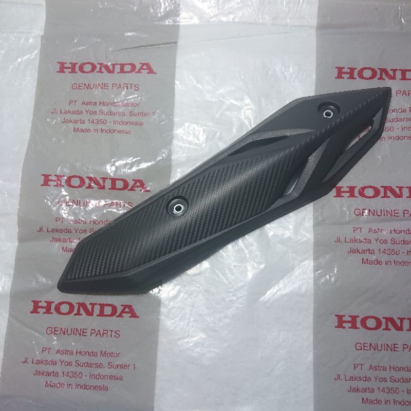 Tutup Lapisan Tameng Kenalpot Honda Beat Led th2021-2022