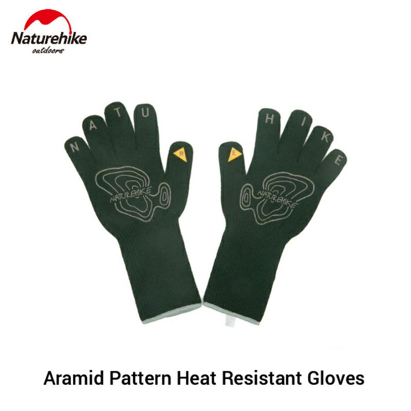 SARUNG TANGAN TAHAN PANAS ARAMID NATUREHIKE CNH22FS003 HEAT RESISTANT GLOVES CAMPING PIKNIK BERKEMAH