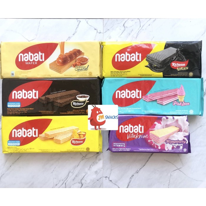 

T0P [PROMO!!] NABATI WAFER 130GR - WAFER KRIM KEJU / KRIM COKLAT MURAH NICE