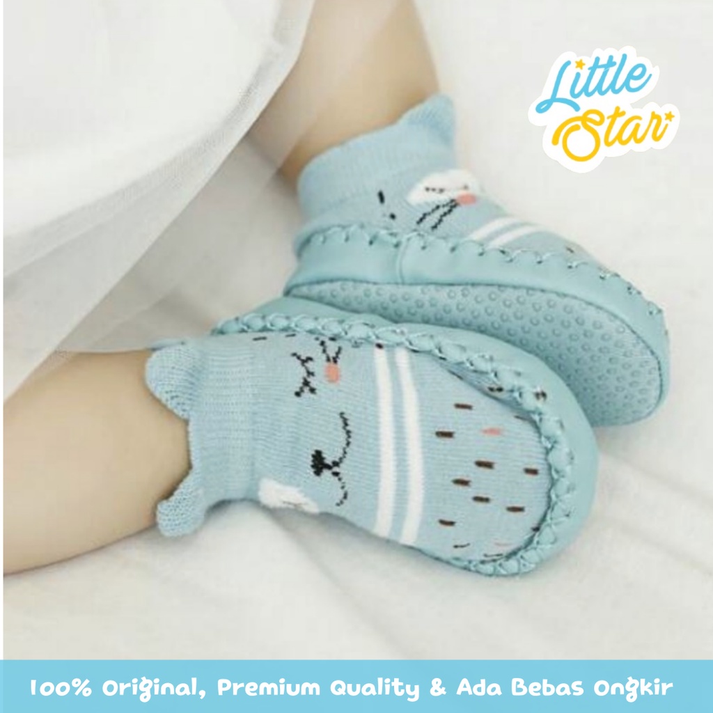 Sepatu Prewalker Anak Bayi Little Star Motif Hewan