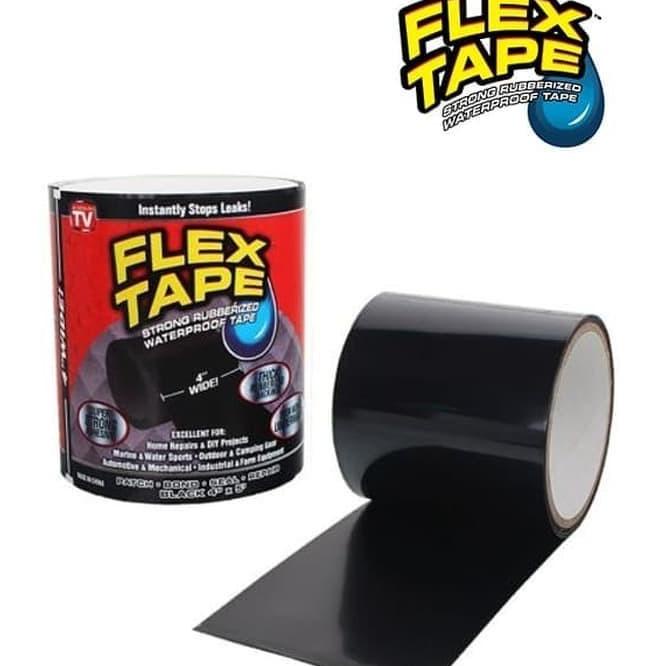 

ㅔ FLEX TAPE ISOLASI LAKBAN ANTI BOCOR / ISOLASI SUPER KUAT WATERPROFF ✹