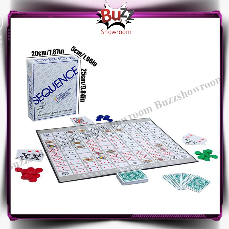 Sequence Board Game Playing An Exciting Card Games of Strategy