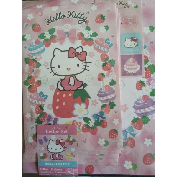 

kertas surat hello kitty/hello kitty stationery