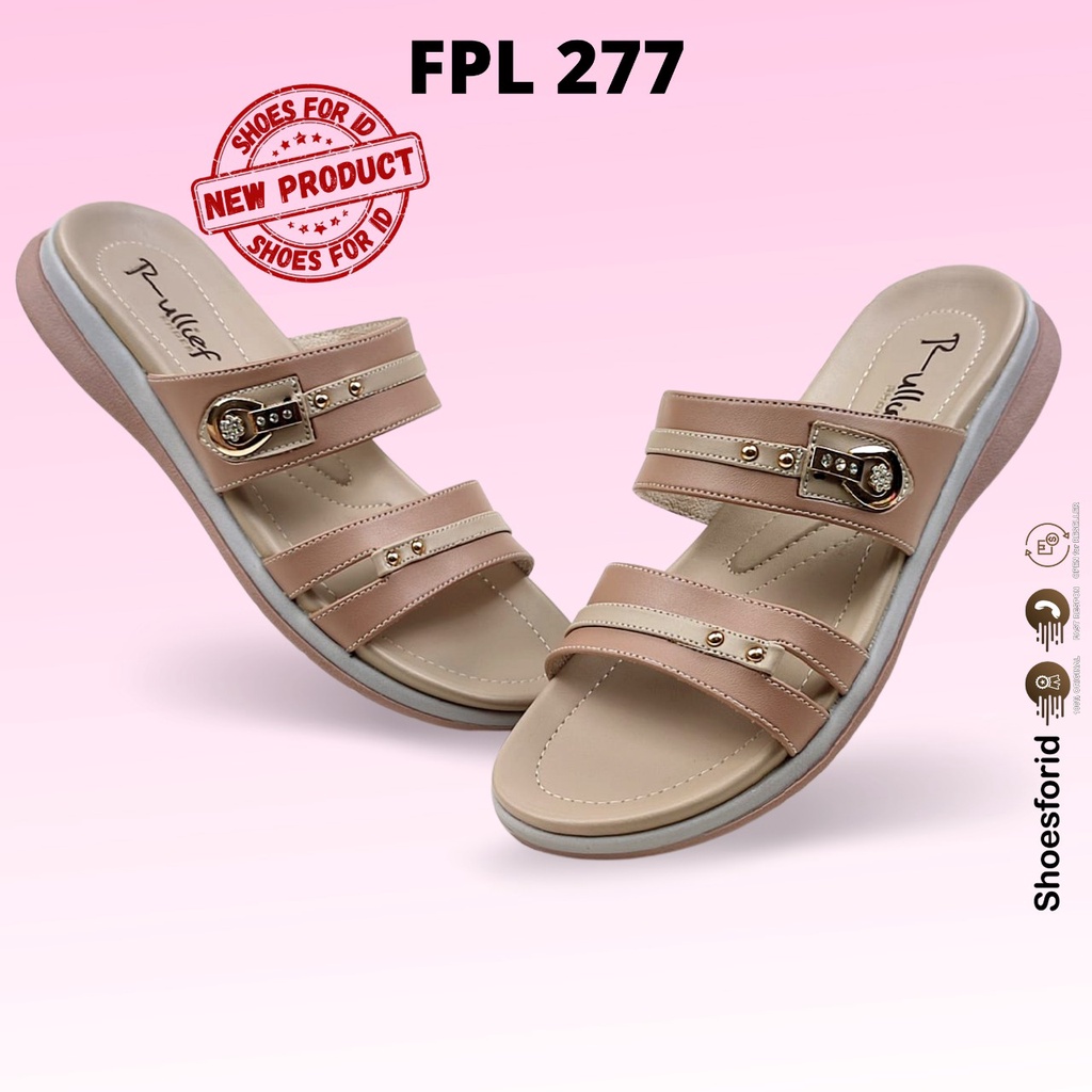 SFH SANDAL SELOP CASUAL PREMIUM WANITA RULLIEF FPL 277 // FPL 280 // SENDAL SELOP FASHION CEWEK