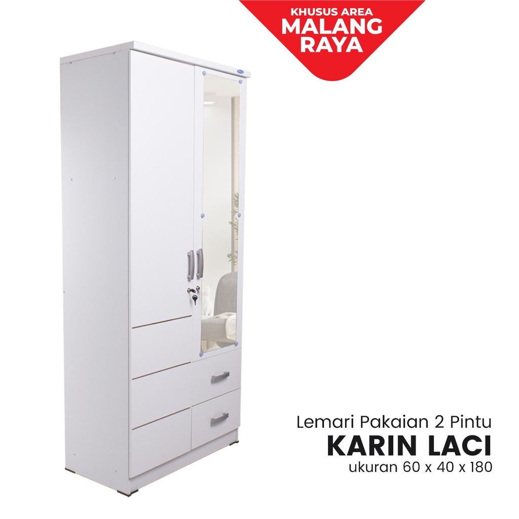 KHUSUS MALANG RAYA LP LACI MINIMALIS CERMIN TERMURAH FREE ONGKIR MALANG RAYA