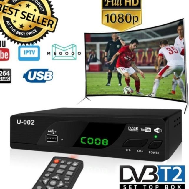 STB DVB T2 SET TOP BOX TV DIGITAL U-002 STB DVB T2 TV DIGITAL U-002