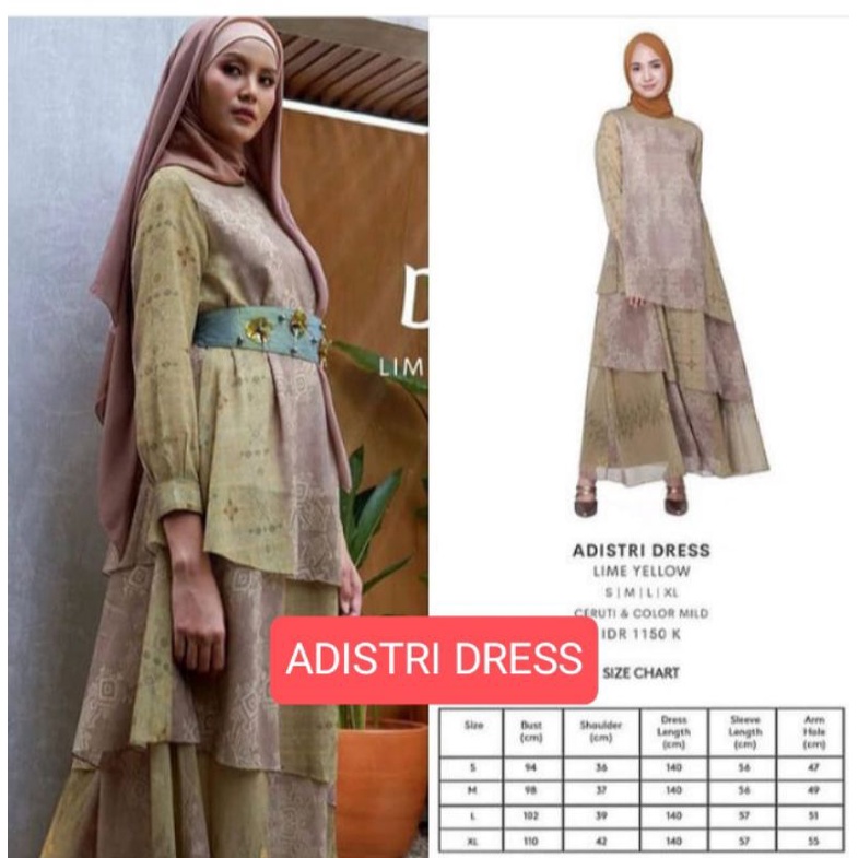 Ria Miranda preloved Adistri dress L