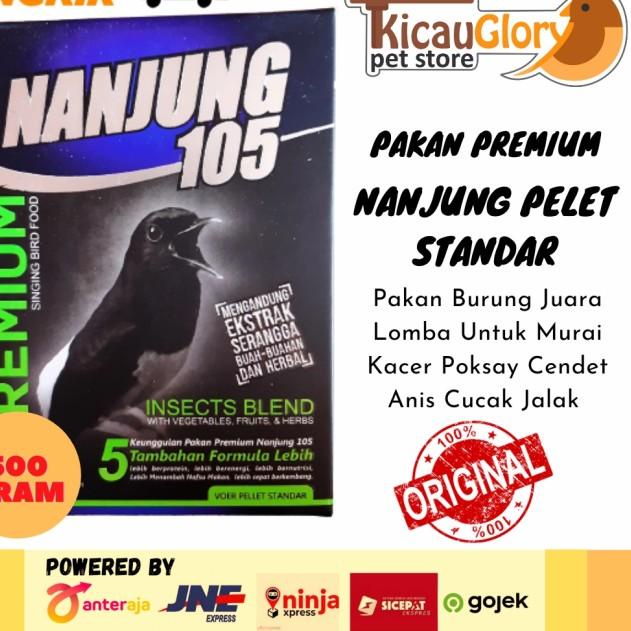 Nanjung 105 Voer Pelet Ebod Jaya Pakan Burung Juara Lomba Untuk Murai