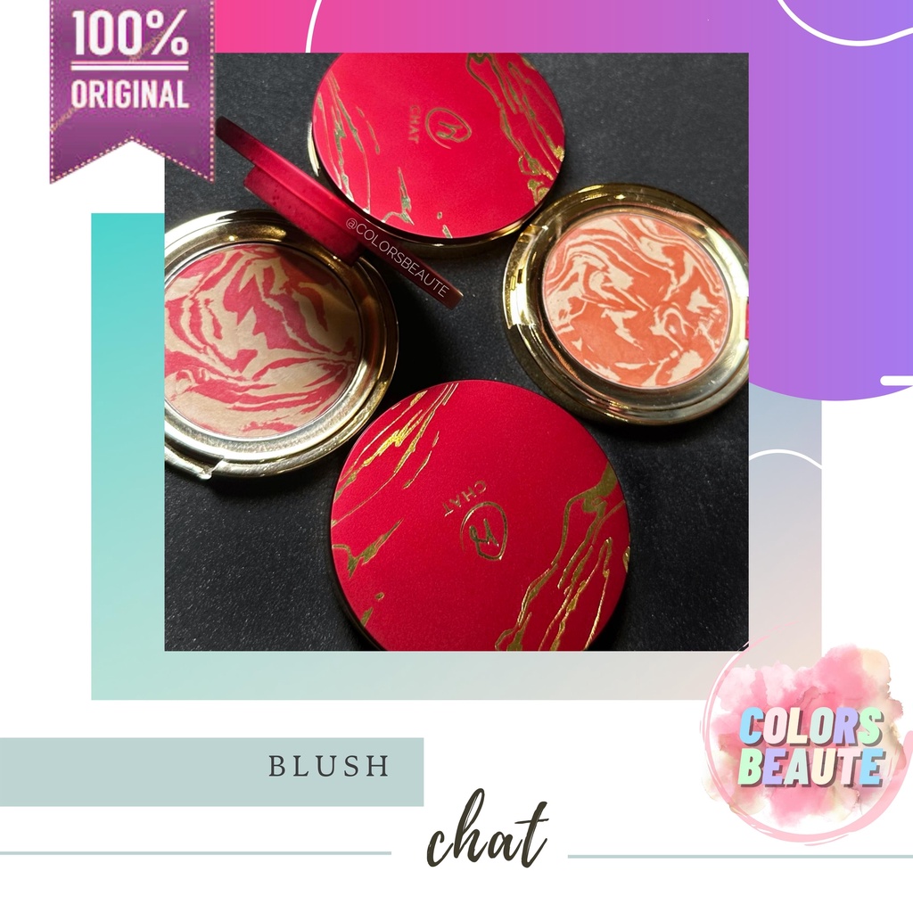 CHAT COSMETIC BLUSH POWDER / blush on