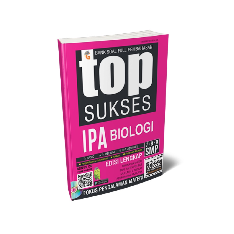BUKU PELAJAR SMP TOP SUKSES IPA BIOLOGI SMP 7, 8, 9