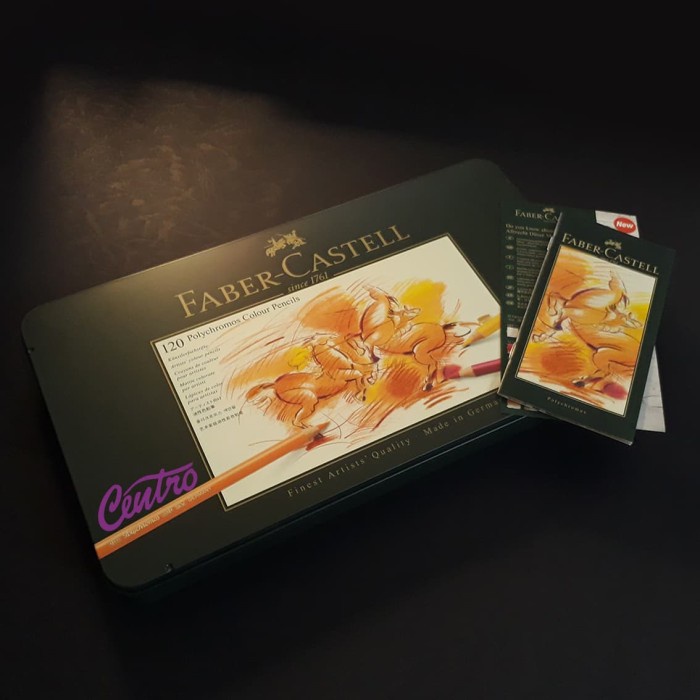 

Faber Castell Polychromos Color Pencils Tin of 120 Pensil Warna