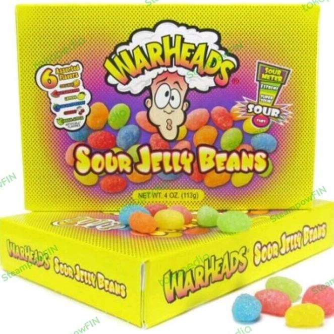 

Discount Warheads Sour Jelly Beans Sour Candy Mix Flavor Permen Jeli Import USA /PERMEN LUNAK/PERMEN VIRAL/PERMEN MILO/PERMEN YUPI/PERMEN JADUL/PERMEN KARET