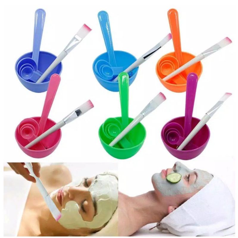 masker mangkok masker / mangkok set masker