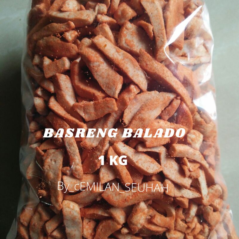 Basreng Stik Balado Gurih Kriuk isi 1 Kg