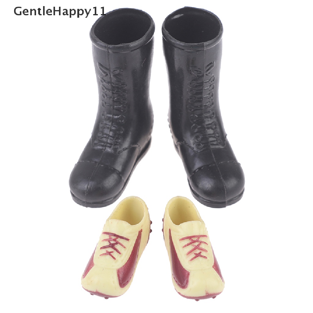 Gentlehappy Sepatu Sandal Casual Aksesoris Boneka Pria 1 / 6