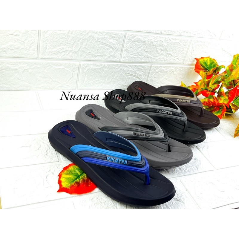 Sandal Jepit Pria Dewasa Anak-Anak Bahan Karet Anti Licin Ukuran30-44(3008,5608,6008)