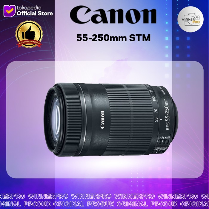 Lensa Canon 55-250mm STM