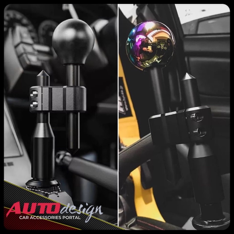 Peninggi Shift Knob Tuas Extender Persneling Mobil Adjustable Alumunium