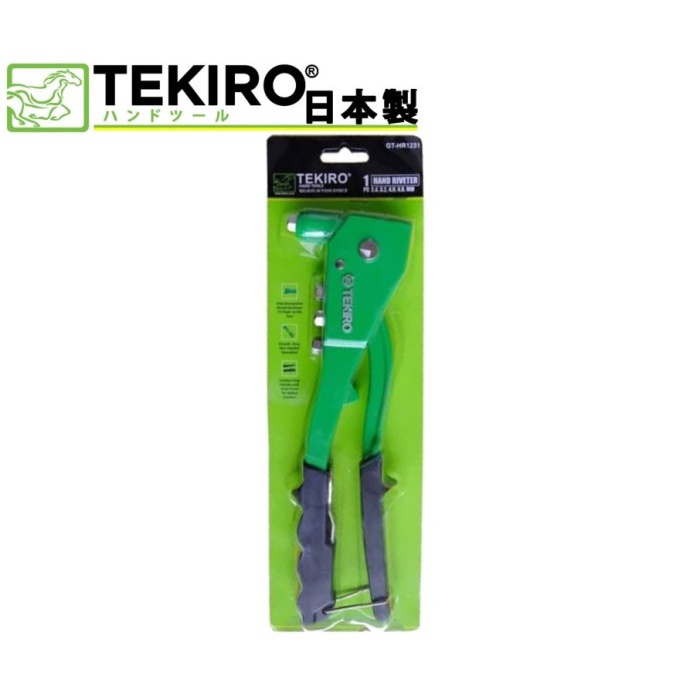 TEKIRO Hand Riveter Tang Rivet Tekiro 2 - 10 MM Tang Rivet Heavty Duty