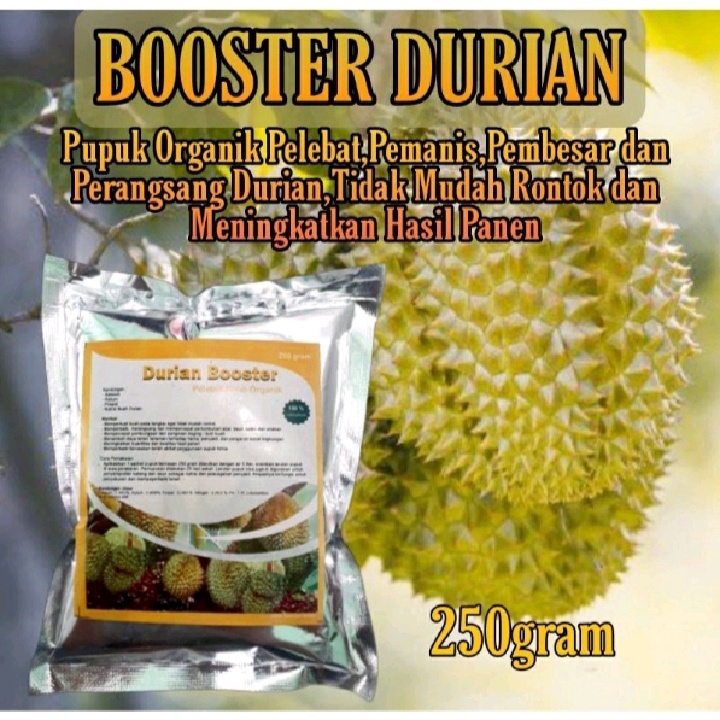 Booster Durian 250gram Perangsang buah durian ampuh COD