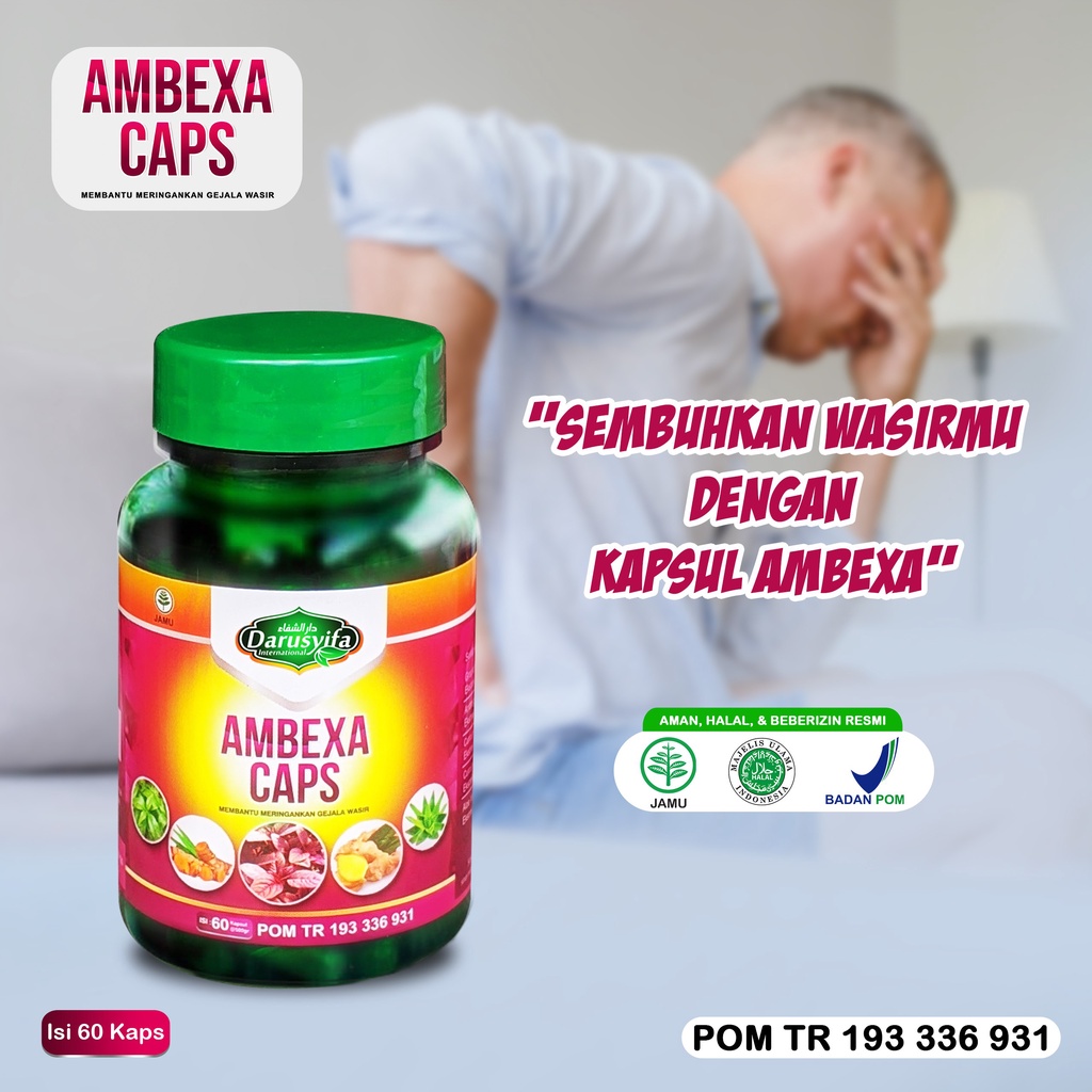Darusyifa - Ambexa Caps Isi 60 Kapsul Obat Wasir Dan Ambeien Paling Ampuh