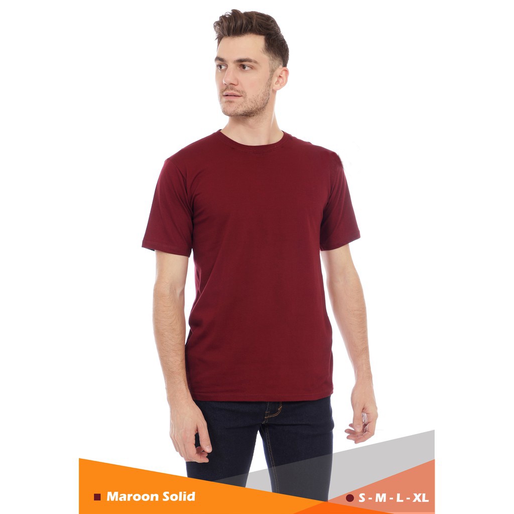 KAOS POLOS LENGAN PENDEK COMBED 30S PREMIUM