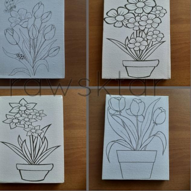 

Paket C Lukis Kanvas Gambar Painting for Kids Art