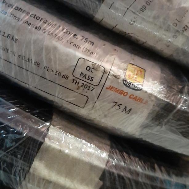  Kabel Optik FTTH Indihome/ Drop Wire Core 75Meter